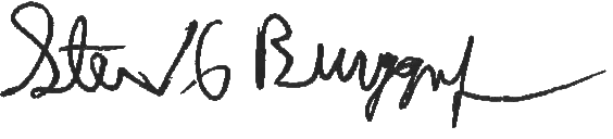 Steve Burggraf Signature