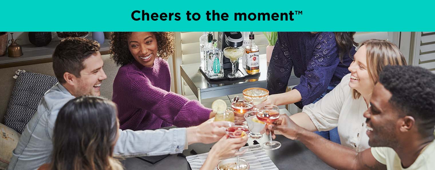 Cheers to the moment
