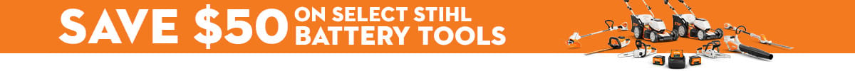 Save $50 on select Stihl battery tools