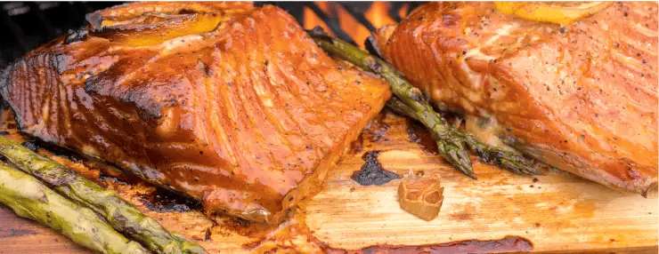 Weber Grilled Salmon