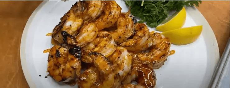 Big Green Egg Shrimp