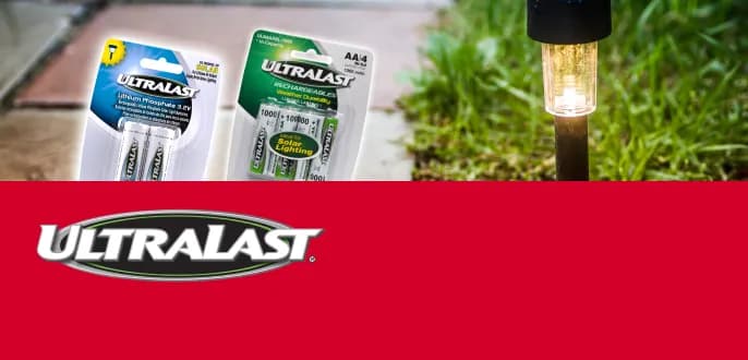 Solar light batteries
