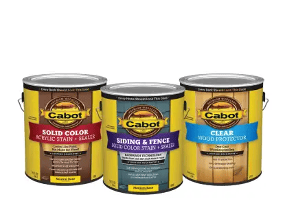 Cabot Stains and Finishes