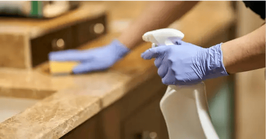 Disinfect Countertops