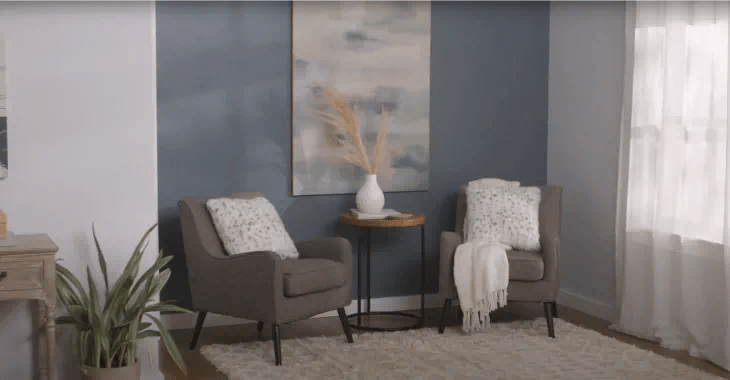 how to paint an accent wall