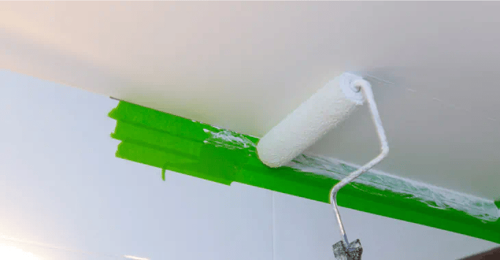 how to paint a ceiling