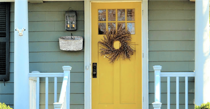 how to paint a fiberglass door