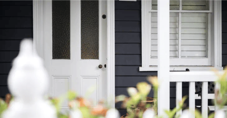 how to paint a door with windows 