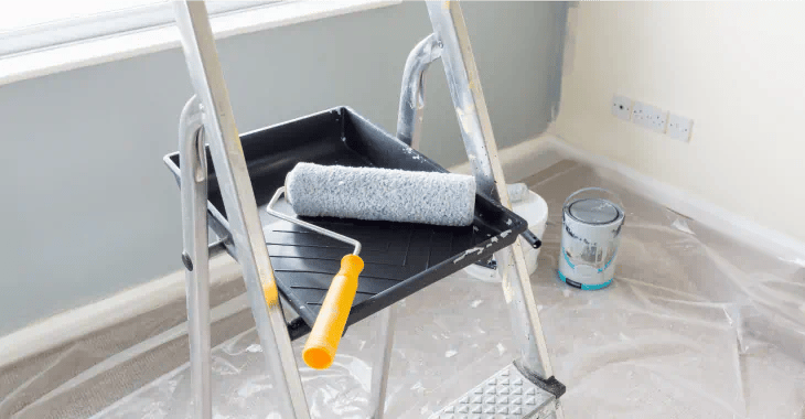 How to prep a room for painting