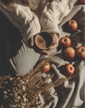 Person holding grounds