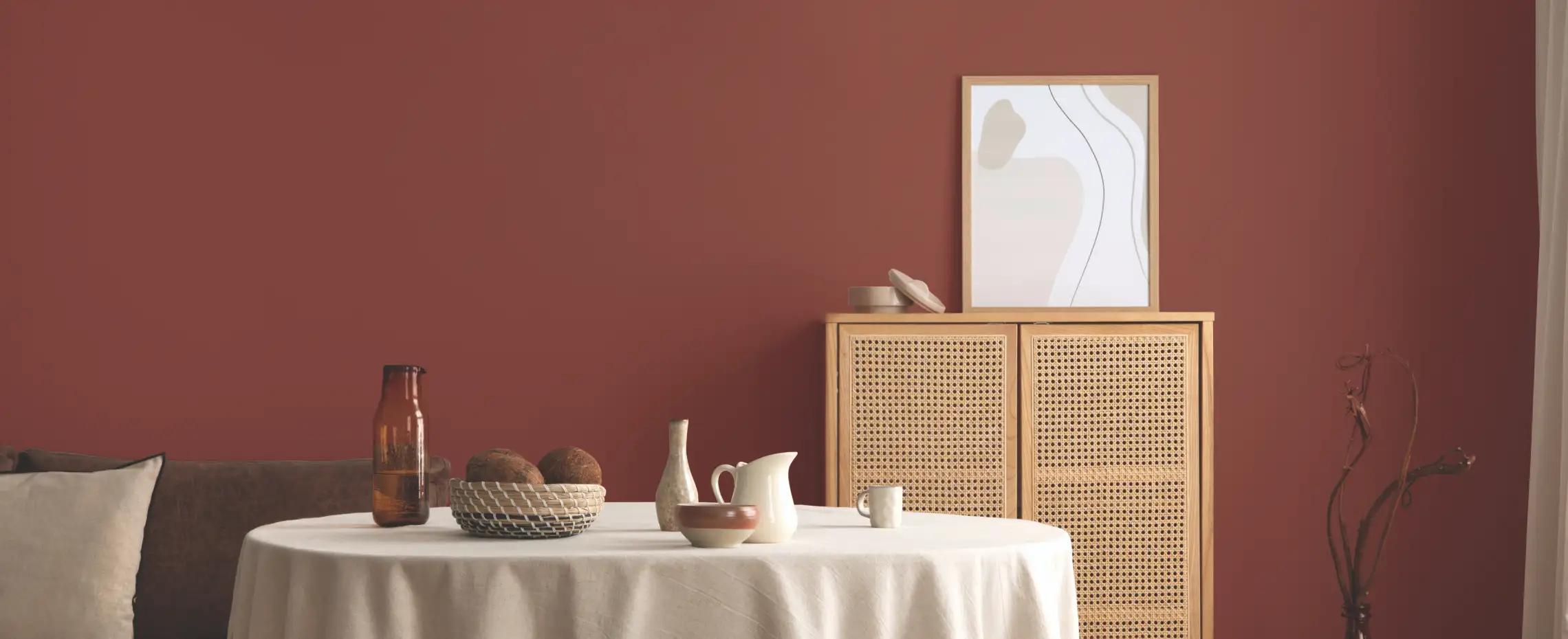 Room with Hazelnut Crunch Wall