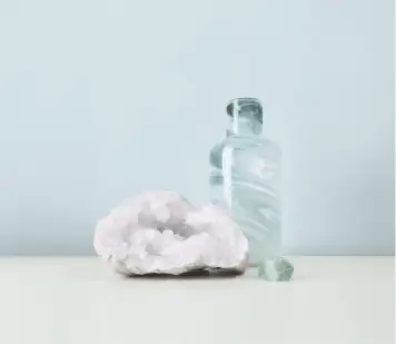Bottle & Crystals