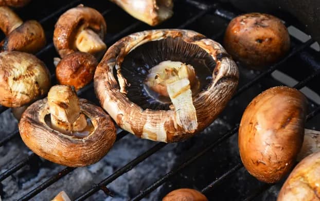 Weber Grilled Portabello Mushrooms