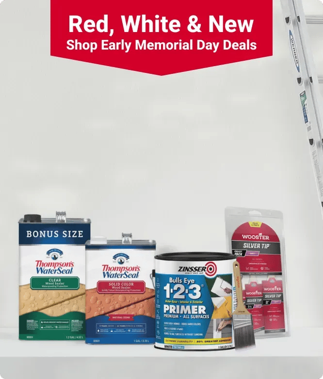 Save on paint and supplies