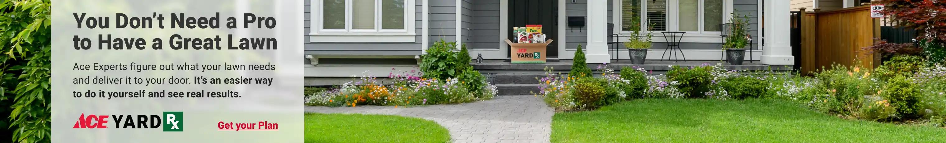 You Don't Need a Pro to Have a Great Lawn - Ace YaedRx - Get Your Plan