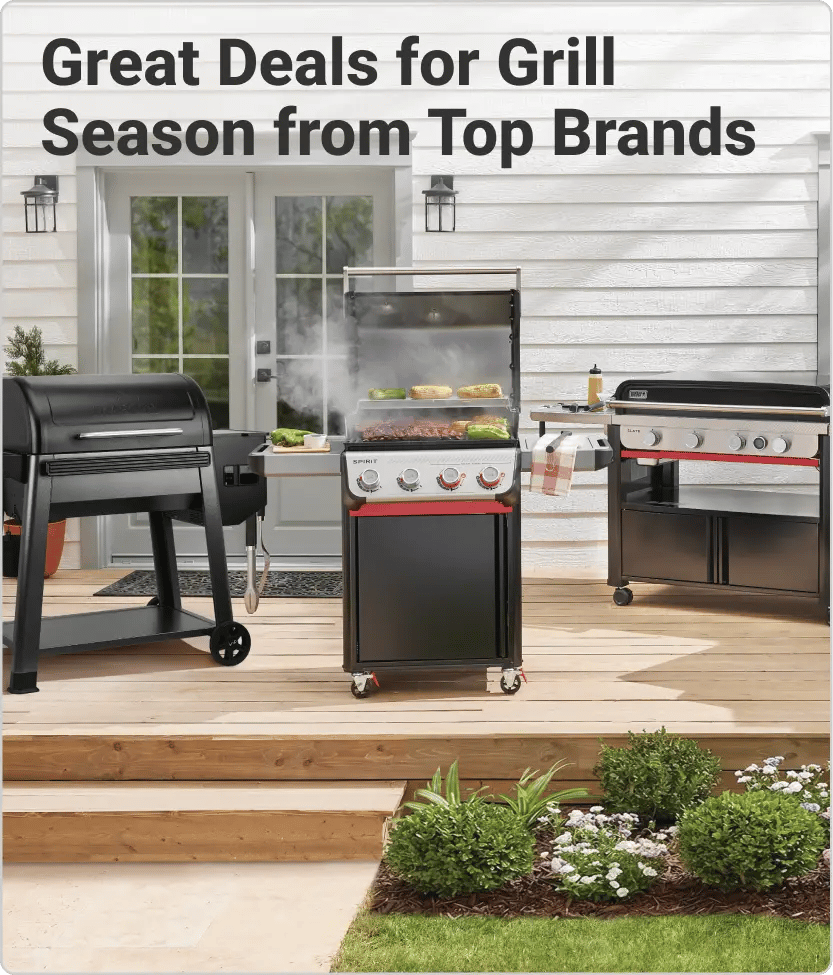 Great Deals for Grill Season from Traeger, Weber, Big Green Egg and More