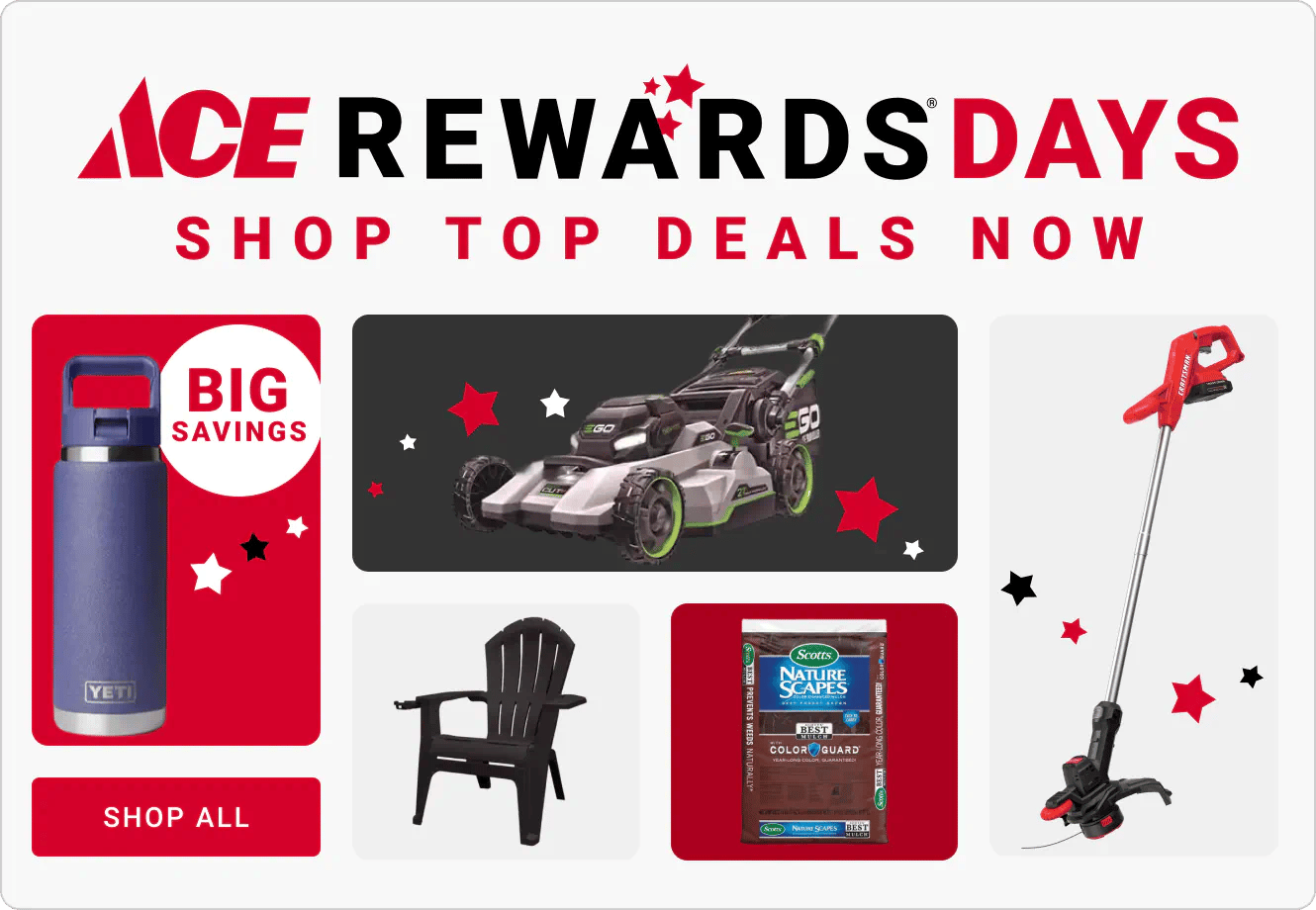 Ace Rewards Days - Shop Top Deals Now