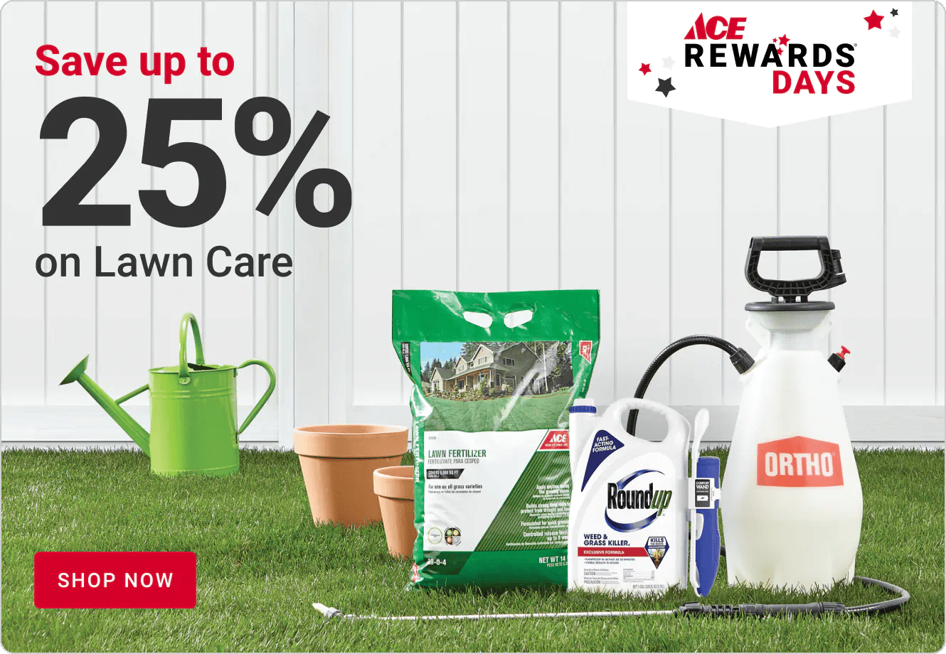 Save up to 25% on lawn care