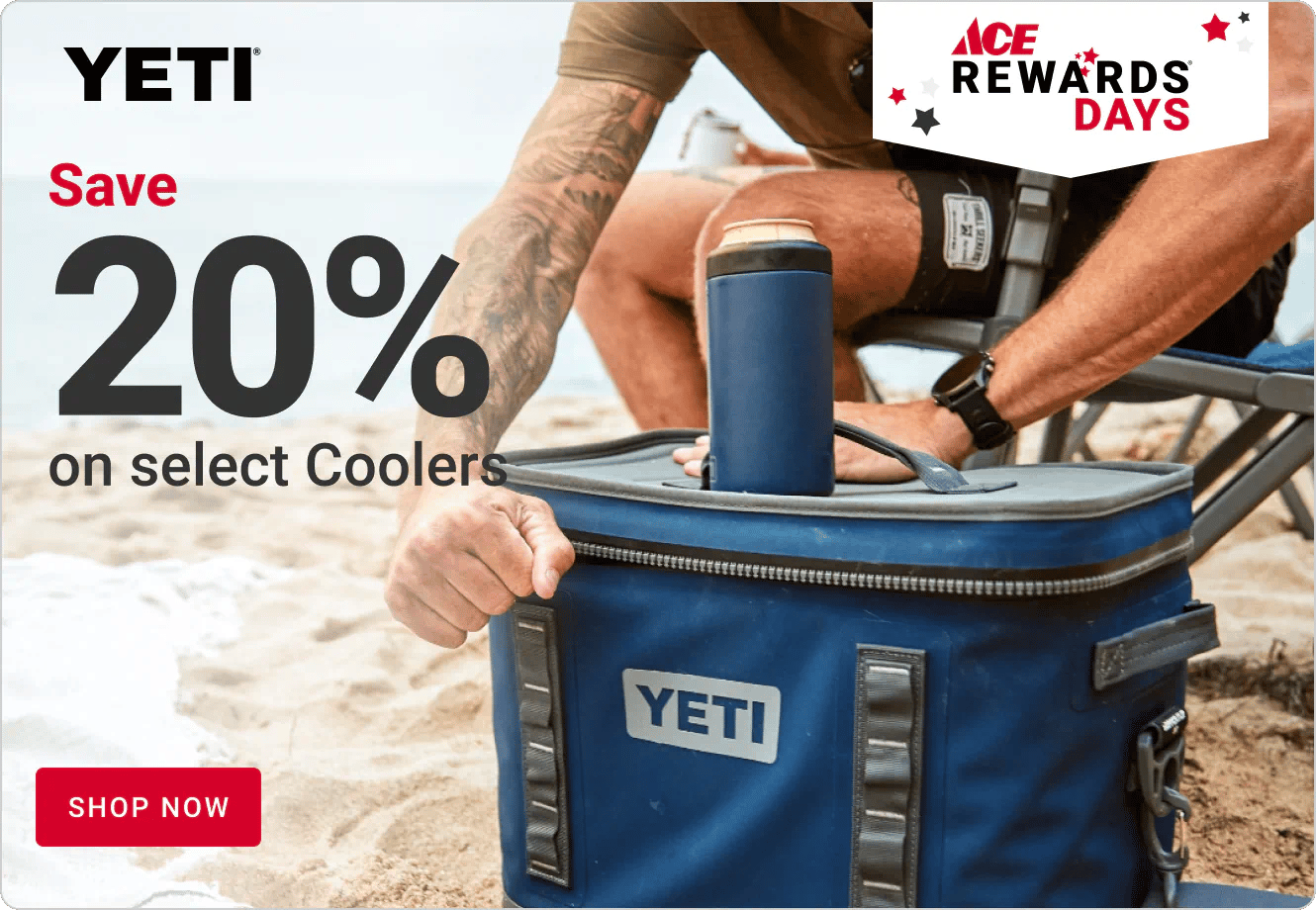 Save 20% on select coolers