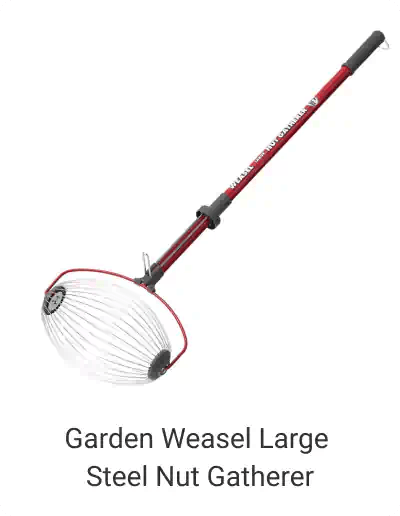 Garden Weasel Large Steel Nut Gatherer