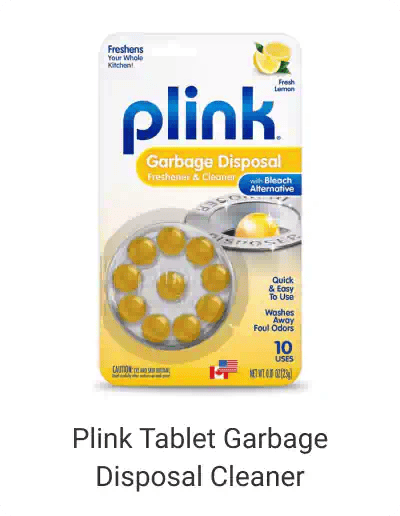 Plink Tablet Garbage Disposal Cleaner