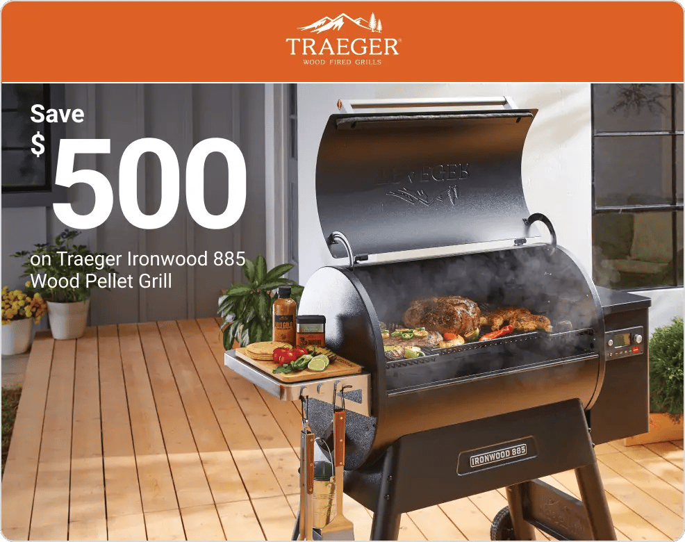 Save up to $160 on select Traeger Grills
