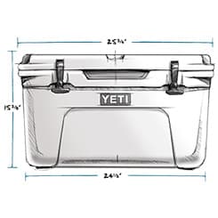 Yeti YT45 Tundra Series 45 Quart Cooler - White