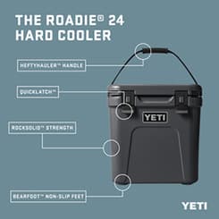 YETI ROADIE 24 HARD COOLER - Benson Lumber & Hardware