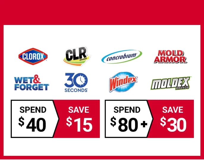 Buy More and Save on all Libman cleaning products. Spend $20, save $5. Spend $40, save $10. Spend $50+, save $15.