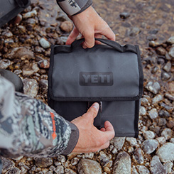 Ace of Gray - The New Yeti DayTrip Lunch Box is available at Ace of Gray!  Get it today in Charcoal, Navy, or River Green! #ShopAceofGray #YetiCoolers  #BuiltfortheWild #DayTrip #LunchBox #NewArrivals #RiverGreen #
