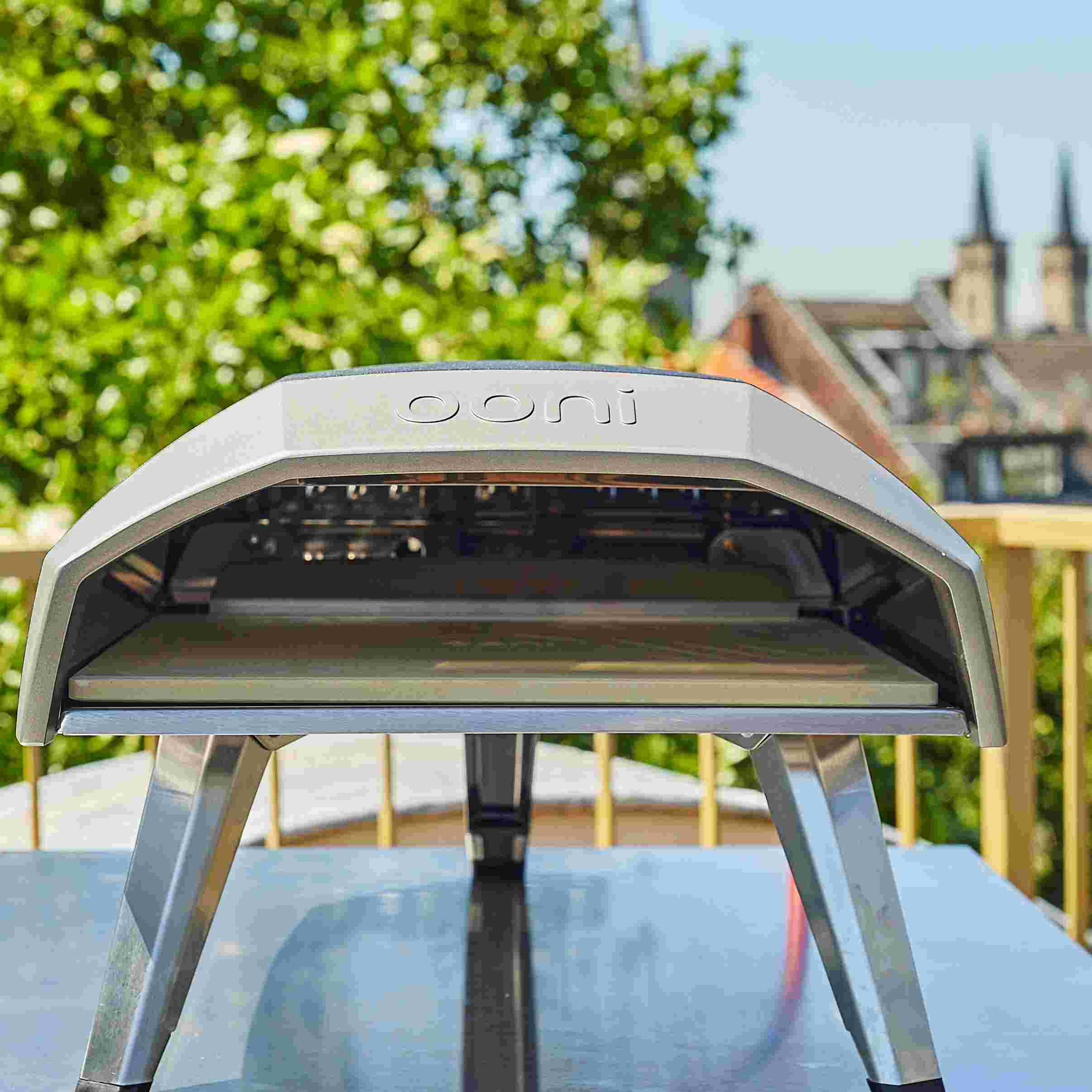 Inside Ooni Koda 12 Pizza oven