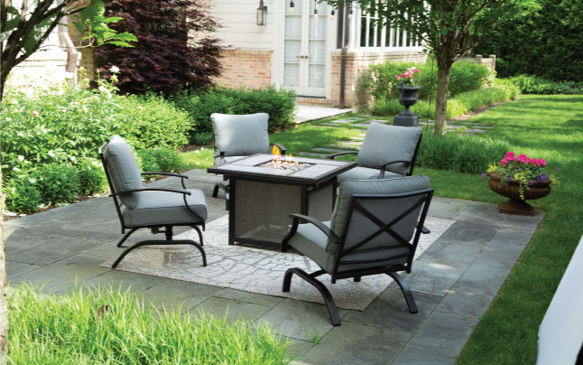 Outdoor Patio Furniture Garden, Clearance Outdoor Furniture 6 Piece Patio Sets With 5 Cushion Seat