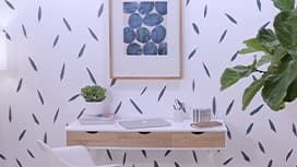 Brush Stroke Wall