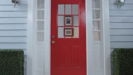 How To Paint A Door With Windows