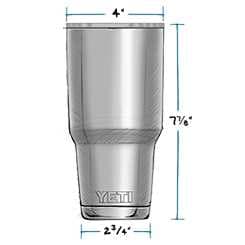 Yeti® I-State Corporate Red Tumbler