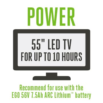 EGO Power LED TVs