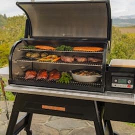 Pellet BBQ Timberline 1300 fully insulated with WiFi and meat probe - 1300  in² cooking space