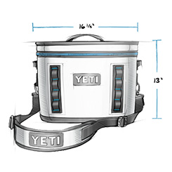 Yeti Hopper Flip 18 Personal Cooler — Ski Pro AZ