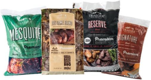 traeger hardwood pellets