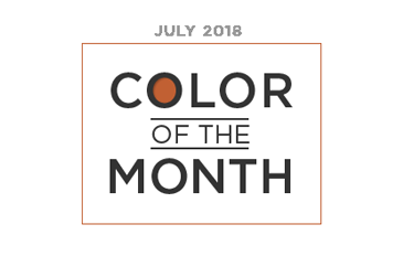 Color of the Month July 2018
