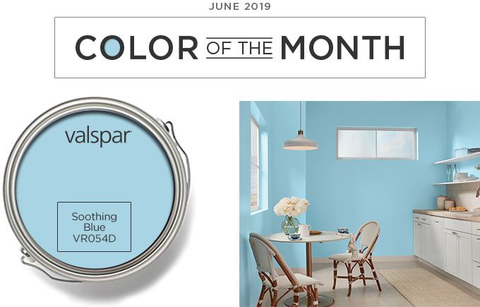 Color of the Month - June 2019 - Soothing Blue