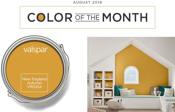 Color of the Month - July 2018 - New England Autumn