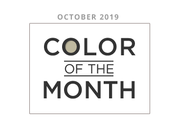 Color of the Month October 2019