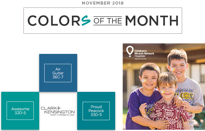 Color of the Month November 2018