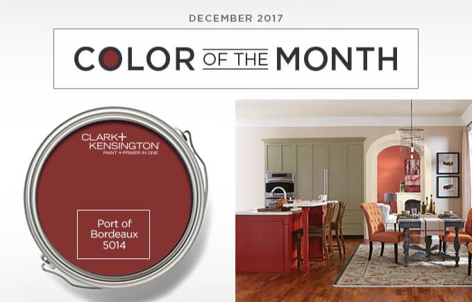 Color of the Month December 2017