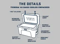YETI Tundra 45 Canopy Green 34 qt Hard Cooler