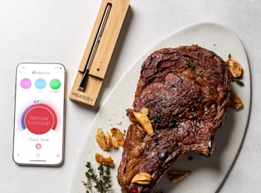 Meater Plus Wireless Smart Meat Thermometer Long Range with Bluetooth  Booster