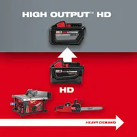 Milwaukee M18 RedLithium XC5.0 5 Ah Lithium-Ion Battery Pack 1 pc