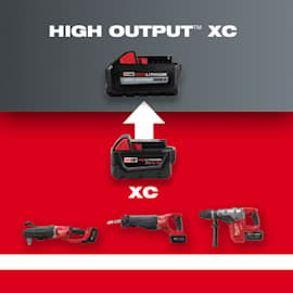 Milwaukee Tool Kit de démarrage M18 18V Lithium-Ion à capacité étendue (XC)  5,0 Ah REDLITH