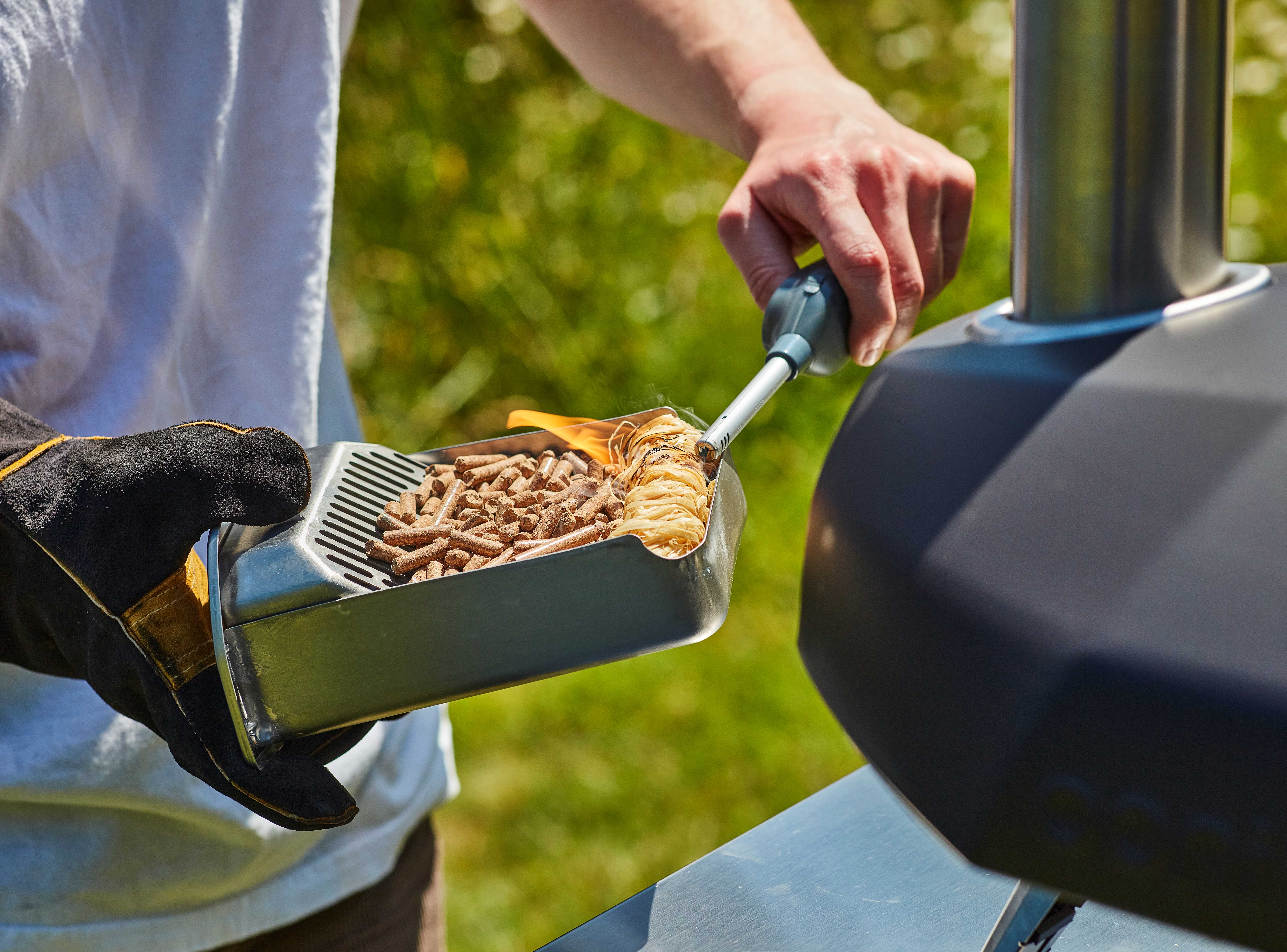 Wood-fired cooking